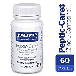 PEPTIC-CARE ZC (Zinc-L-Carnosine) 60 Caps Pure Encapsulations