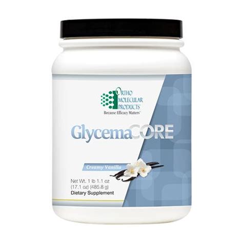 GlycemaCORE Chocolate OR Rice Vanilla ORTHOMOLECULAR 14 servings