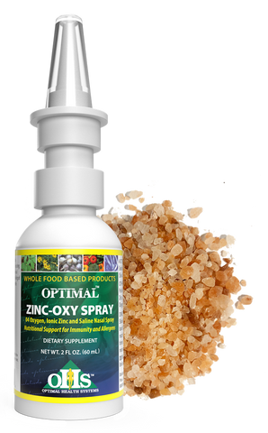 Optimal Zinc-Oxy Spray 2 oz OHS Optimal Health Systems